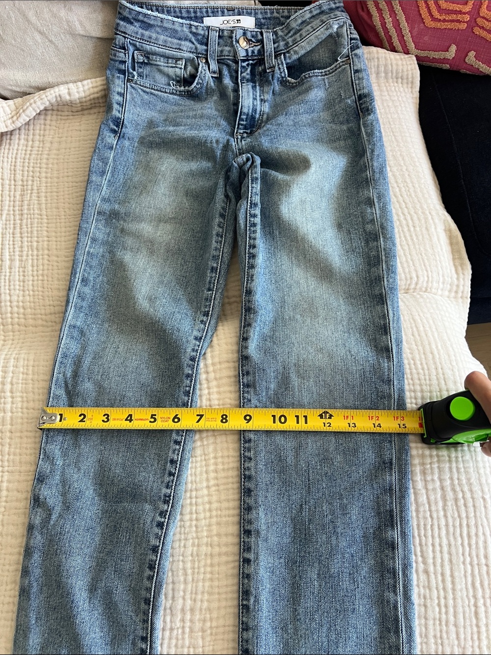 Joe's Jeans Light Blue High-Rise Denim Jeans - Picture 11 of 13